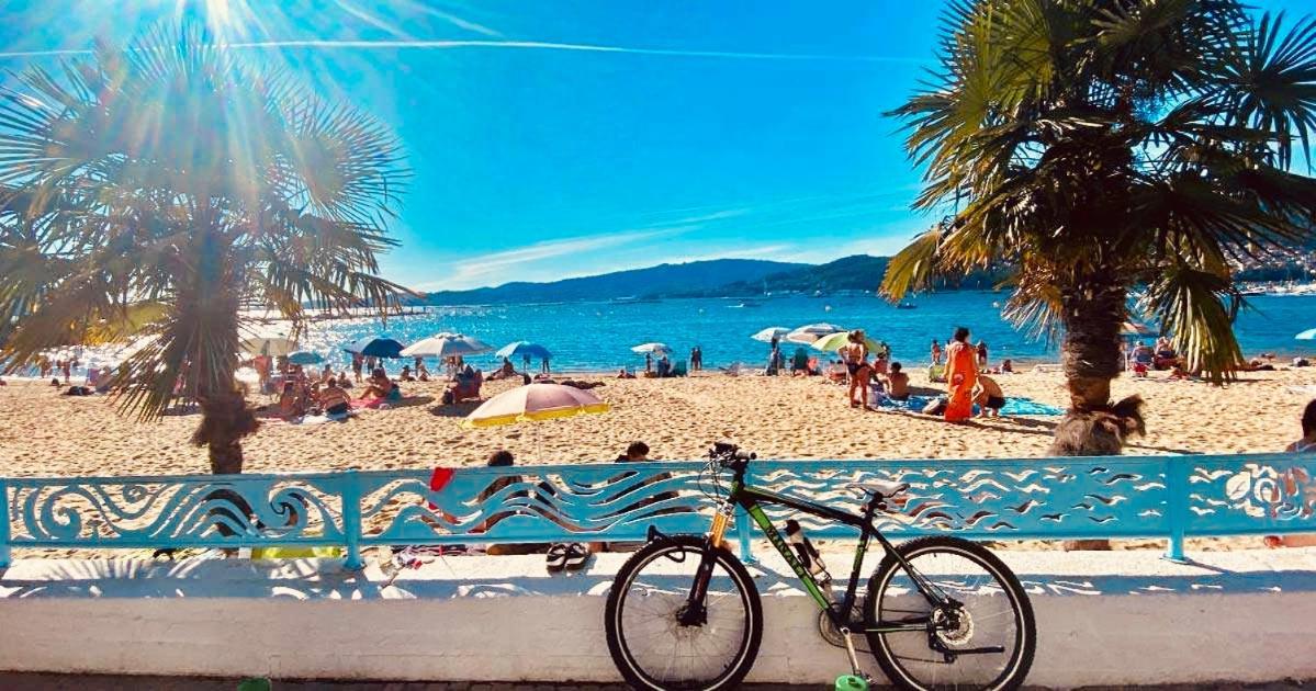 Apartamento Exclusivo A Pie De Playa Vigo Exterior foto